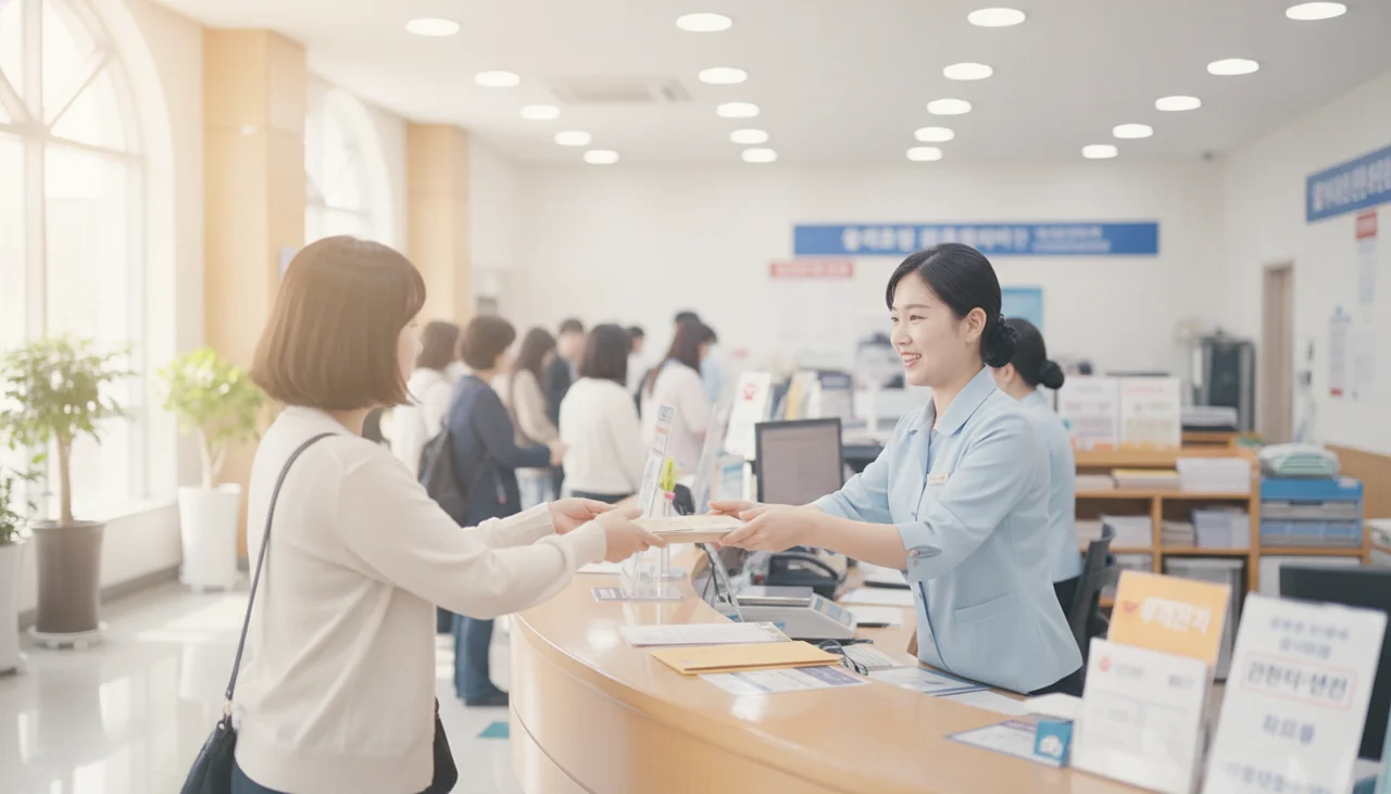우체국 창구