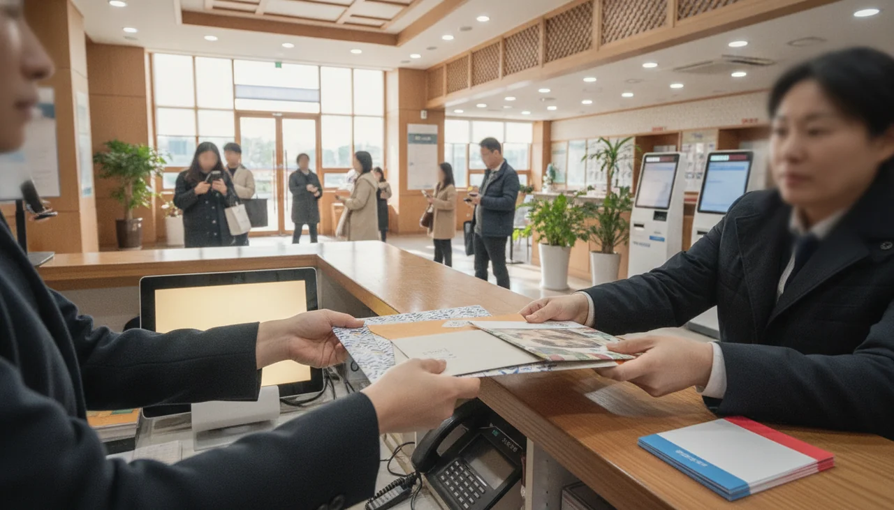 우체국 창구
