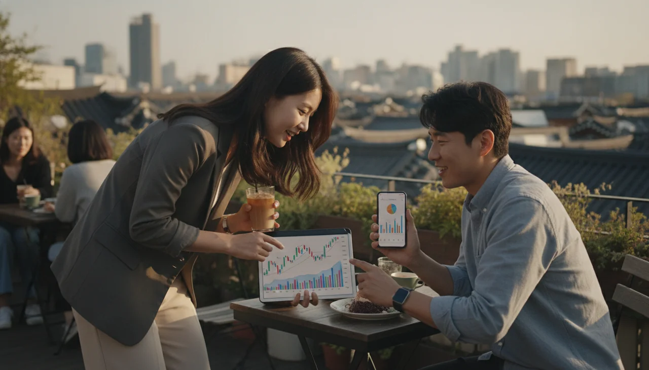 주식 차트와 그래프